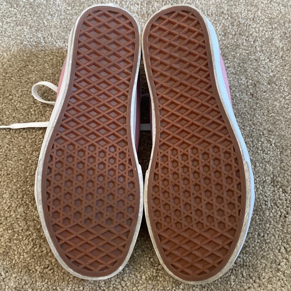 Vans Old Skool pink suede shoes - Picture 7 of 8